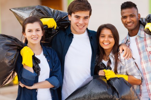 Organized home clearance process