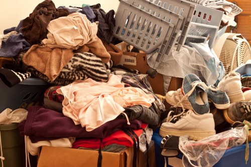 Inside view of a Waterloo furniture clearance center
