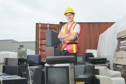 Business waste disposal trucks in Waterloo