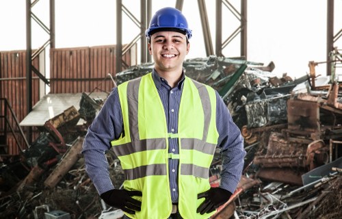 Sustainable waste management practices in a commercial setting